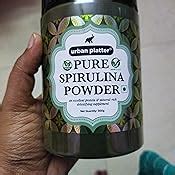 Urban Platter Pure Spirulina Powder, 300g [All-natural and Mineral-rich ...