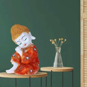 Flipkart Perfect Homes HomeDecor Showpiece Beautiful Lord Meditating ...