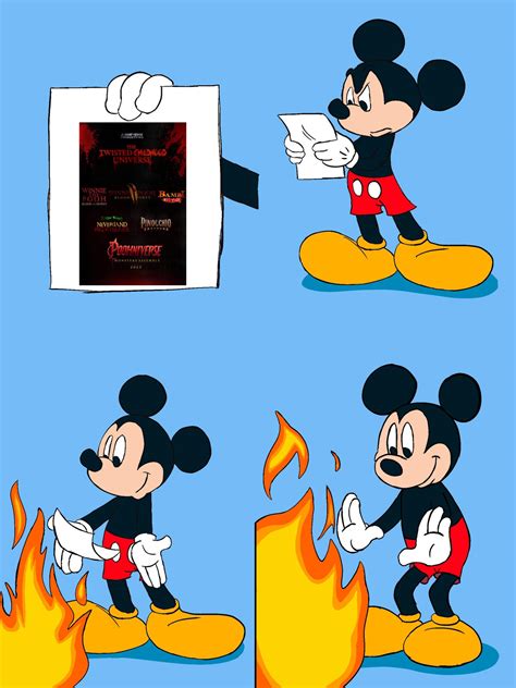 Image result for Mickey Mouse Explodes