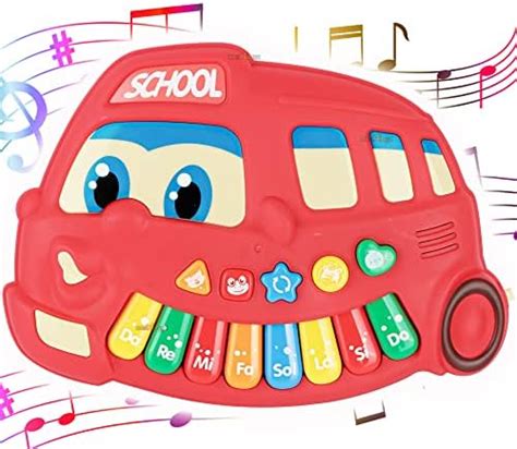 Buy Toyshine Rabbits Musical Piano with 3 Modes Animal Sounds, Flashing ...