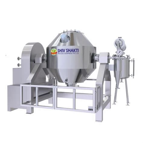 Rotocone Vacuum Dryer - SS DCVD Double Cone Vacuum Dryer Manufacturer ...