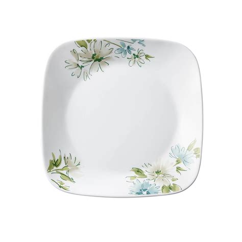 Corelle Asia Square Round Collection Fairy Flora 22.9 cm Square Round ...