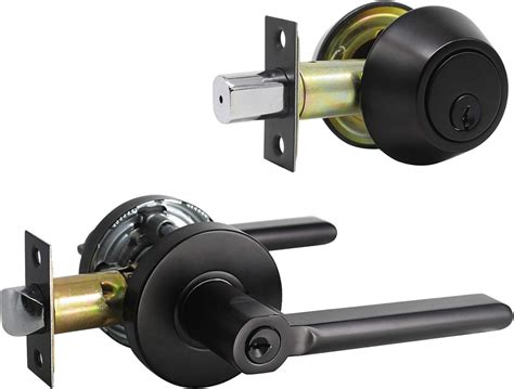KNOBWELL Matte Black Heavy Duty Entrance Lever Door India | Ubuy