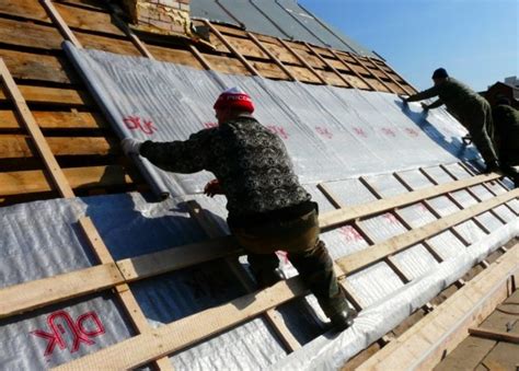 Ветрозащита для кровли: виды, какую выбрать, монтаж