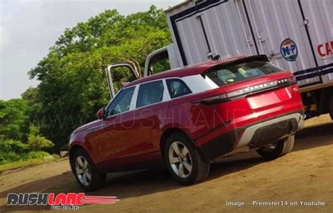 Range Rover Velar India Launch Soon; Spied » Car Blog India
