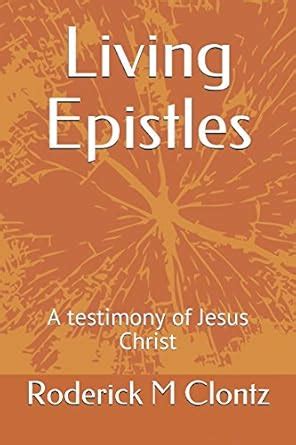 Buy Living Epistles: A testimony of Jesus Christ Book Online at Low ...