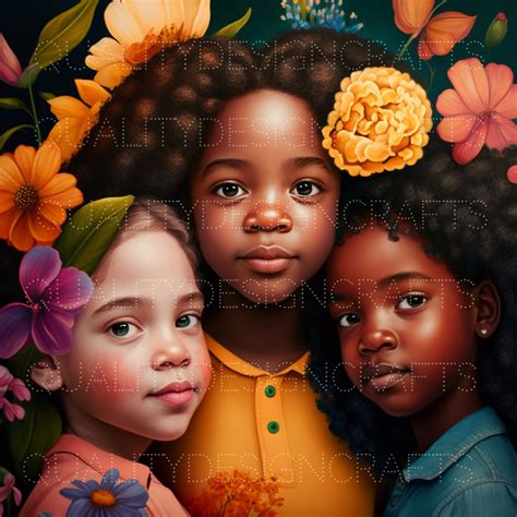 African American Sisterhood Clip Art