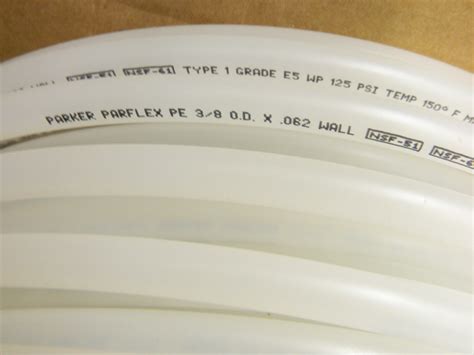 PARKER Polyethylene Tube: 1/4″ ID x 3/8″ OD, Approx. 500' Long BD-E-64-0100-1 | eBay