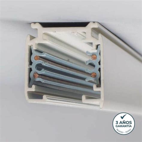 Comprar CARRIL 1 METRO TRIFÁSICO 5 LÍNEAS BLANCO