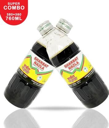 Dawakhana SHARBAT NAZLA - Herbal Cough Syrup, Prepared for Cold Catarrh ...
