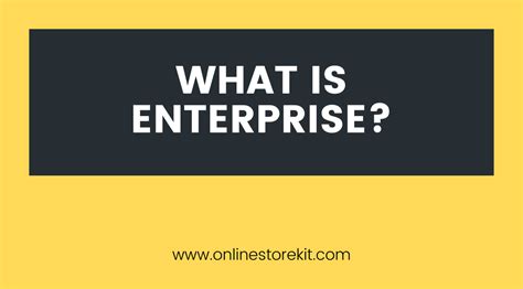 Image result for Enterprises Explained