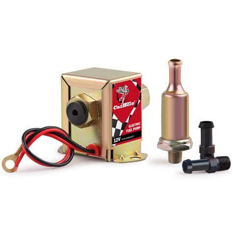 Buy CarBoleUniversal 12V Electric Fuel Pump 4-7PSI Heavy Duty Diesel ...