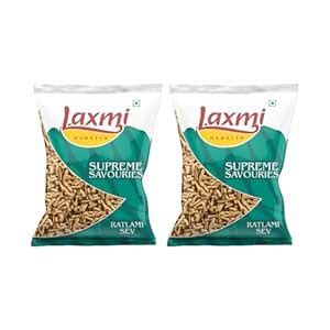 Laxmi Namkeen Ratlami Sev |200 Gram Each |Organic Namkeen | Healthy ...