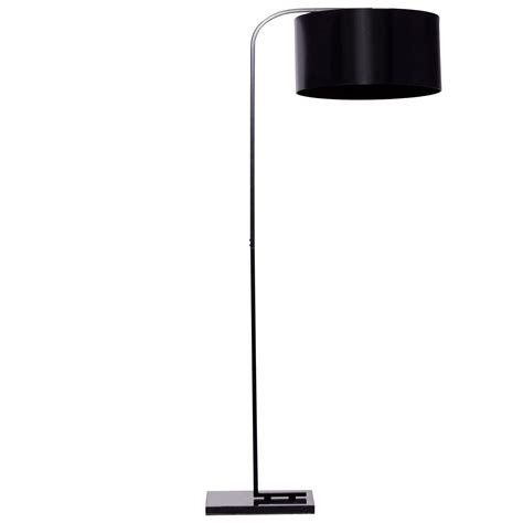 DecMode 64" Black Floor Lamp with Black Metal Shade - Walmart.com