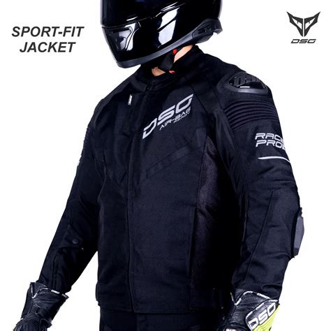 DSG RACE PRO V2 RIDING JACKET - BLACK – GearUpIndia