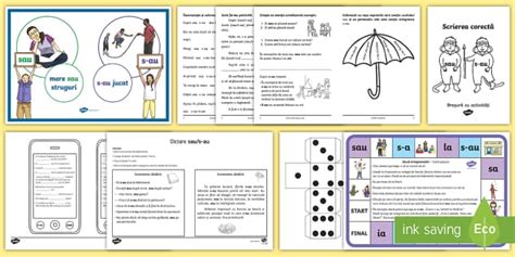Sau s-au - Scrierea corectă a cuvintelor - Ortografie
