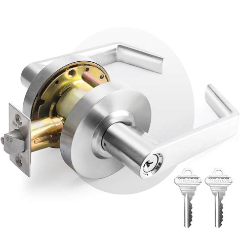 MrArm Commercial Door Lever Lock, Heavy-Duty Locking Door Handle, Designer Door Handles ...