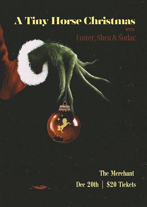 A Tiny Horse Christmas, The Merchant Tap House, Kingston, 20 December ...