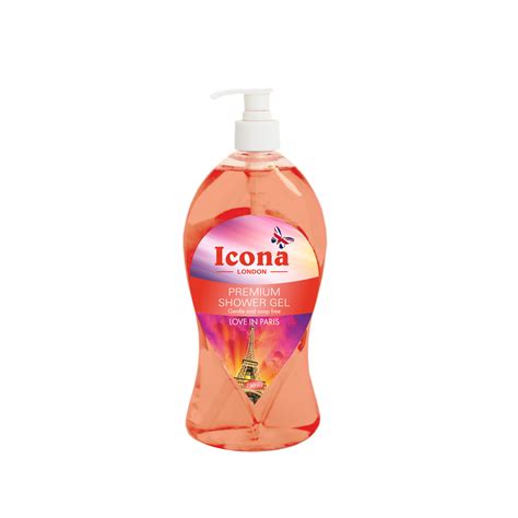 Premium Shower gel (Love In Paris) – Icona London