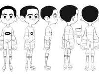 190 Character Pose | Turn Kids ideas | character design, character ...