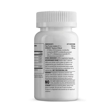 Unived Flora-17 – Probiotic & Prebiotic Formula for Gut Health & Digestion