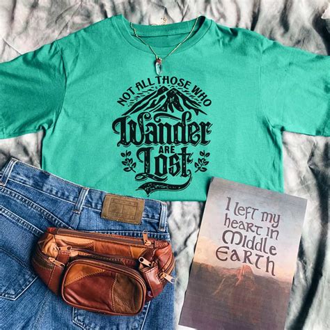 Not All Those Wander Are Lost T-Shirt - Nowstalgia