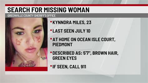 Deputies searching for missing 23-year-old woman in Greenville Co ...