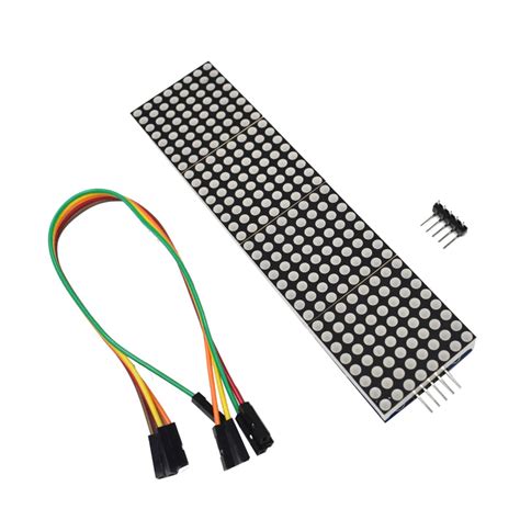 Buy MAX7219 Dot Led Matrix 4 in 1 Display Module with 5 Pinout From ...