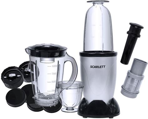 scarlett magic bullet Scarlett FP3 600 W Juicer Mixer Grinder (3 Jars ...