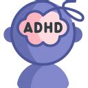 ADHD Icon Pack | Flat | 50 .SVG Icons