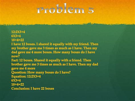 Image result for PEMDAS Word Problem Examples