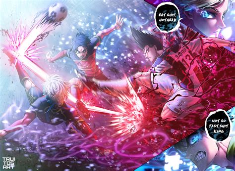 Blue Lock Colored Manga Panels