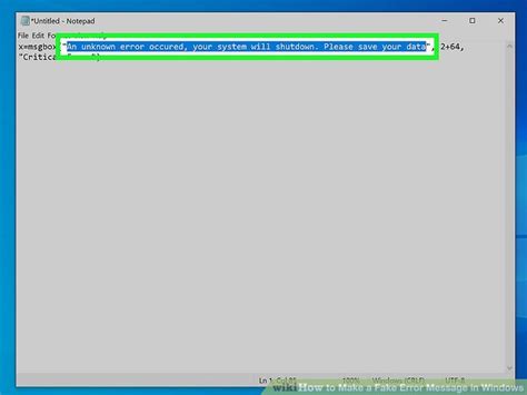 Image result for Fake Windows Error Message