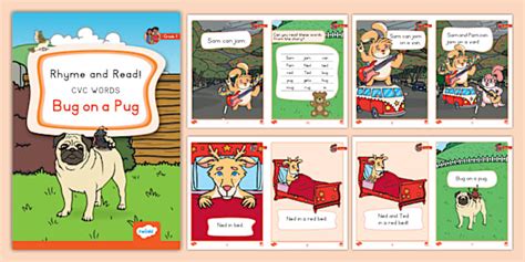Rhyme and Read eBook! Bug on a Pug