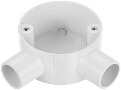 MECCANIXITY PVC Conduit Box Junction Box 90 Degree 2 Way 20mm ...