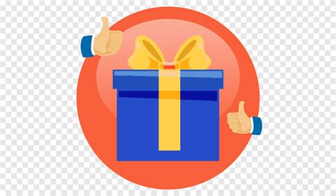 Gift Birthday Computer Icons, giving gifts, blue, orange png | PNGEgg