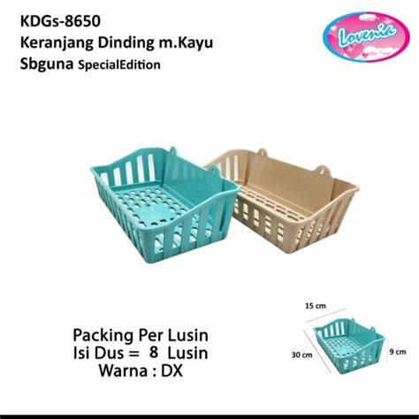 Jual Keranjang Dinding Lovenia Rak Gantung Kamar Mandi Rak Serbaguna ...