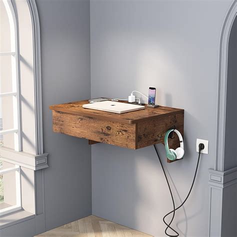 ALISENED Wall Mounted Desk Floating Computer India | Ubuy