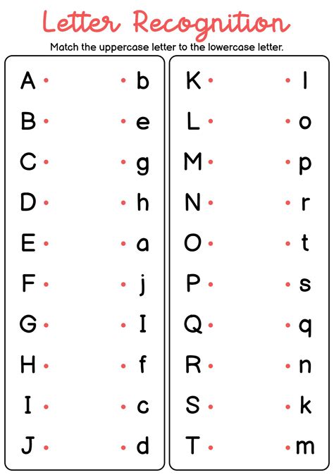 Kindergarten Alphabet Identification Worksheets in 2025 | Alphabet ...
