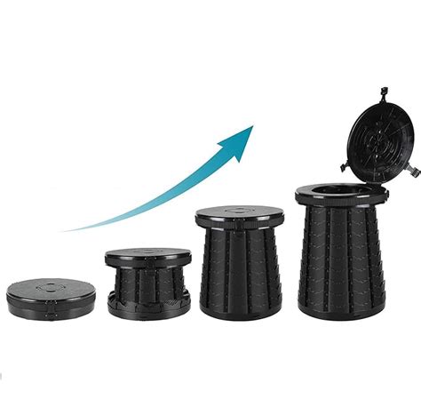 Seznik Portable Toilet, Commode for Travel, Patient, Outdoor, Home, Ca