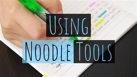 Image result for Noodletool Tutorial