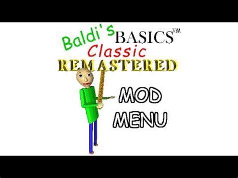 Image result for Baldi Mod Menu Fasguy