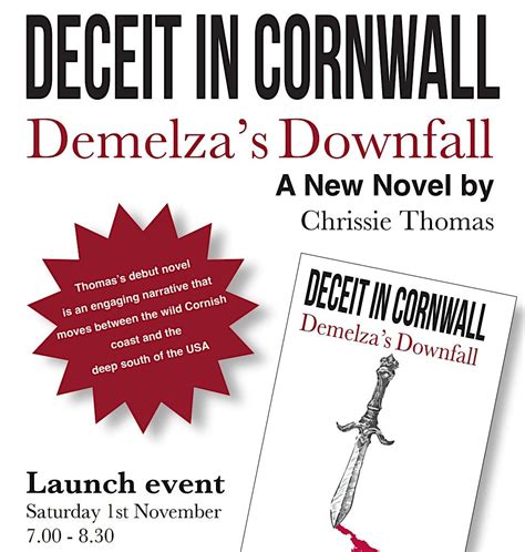 Launch of Chrissie Thomas Book, Deceit in Cornwall, The Reading Room ...