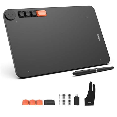 Amazon.in: Buy VEIKK Voila L Graphics Pen Tablet 10x6 Inch Drawing ...