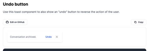 Toast Using React and Tailwind CSS 的图像结果