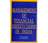 Management Of Financial Institutions In India : Amazon.in: Books