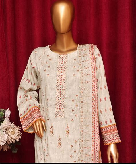 Riwayat Embroidered Schiffli Lawn Collection – Design R-23654 – YourLibaas