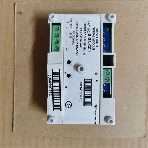Edwards Fire Alarm System - Edwards SIGA-CC1 Output / Signal Module ...