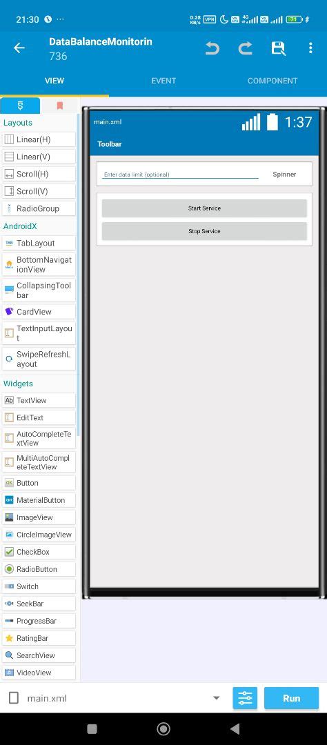 Sketchub • Data Balance Monitoring