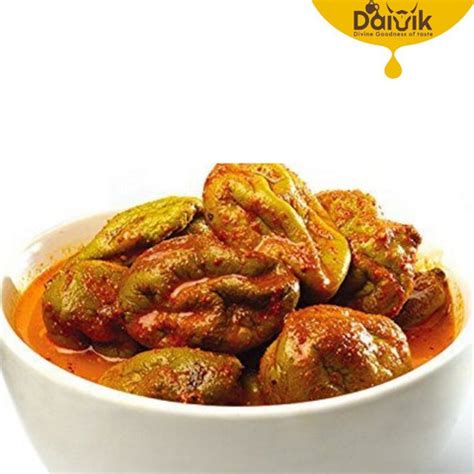 DAIVIK ORGANIC Homemade Vadu Mangai | Tender Mango Pickle, 500 g Mango ...